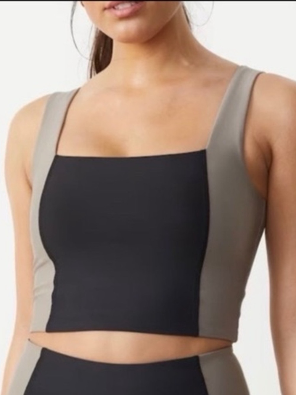 Abercrombie & Fitch Square Neck Sports Top